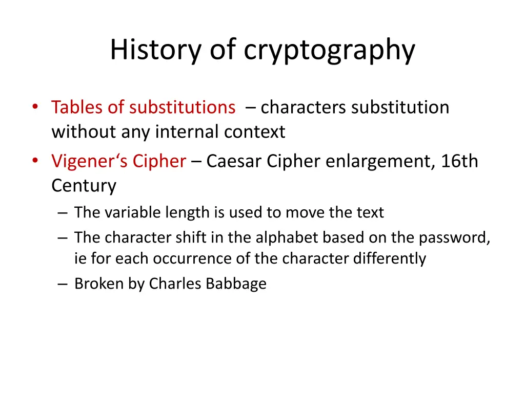 history of cryptography 1