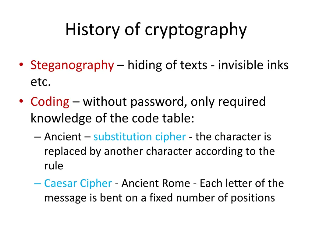 history of cryptography