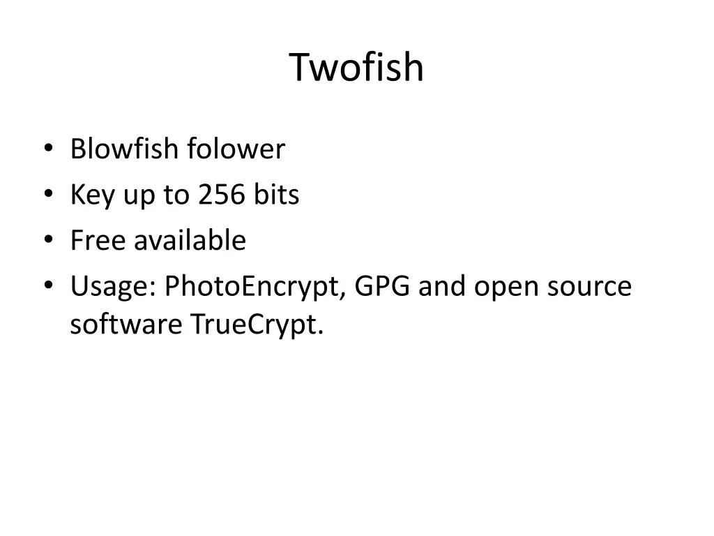 twofish