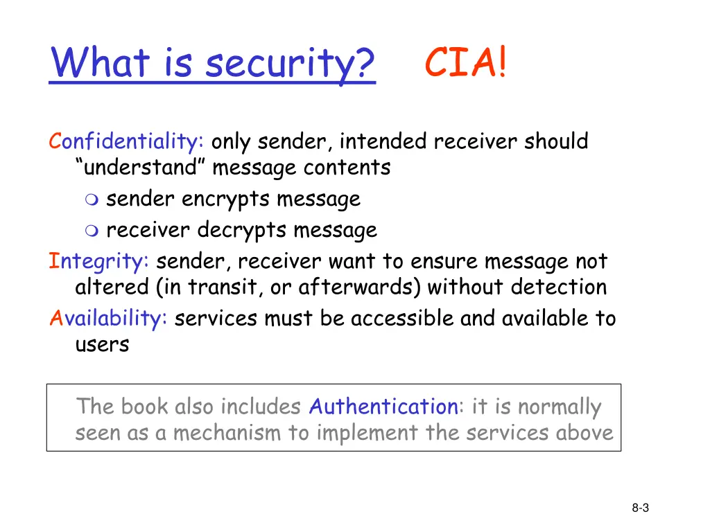 what is security
