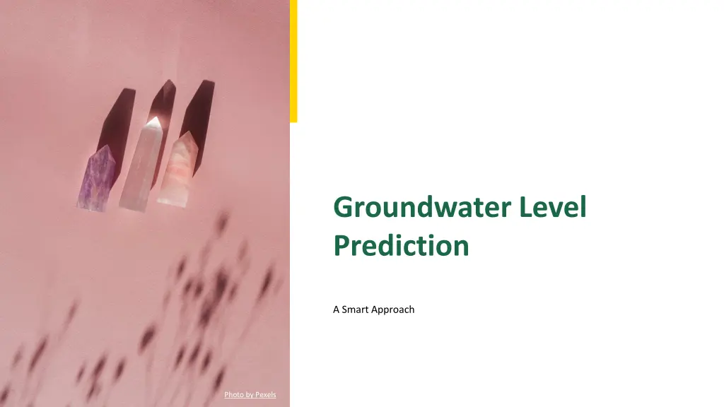 groundwater level prediction