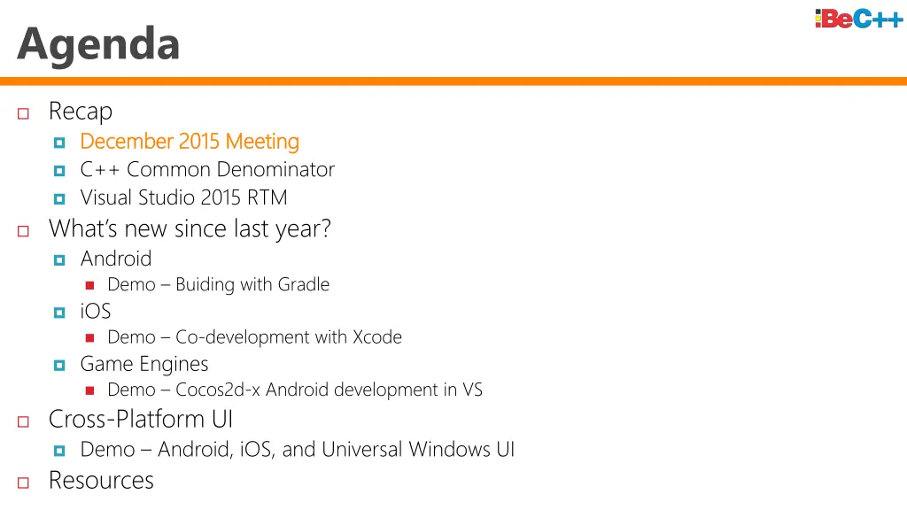 agenda 1