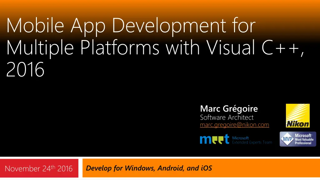 mobile app development for multiple platforms