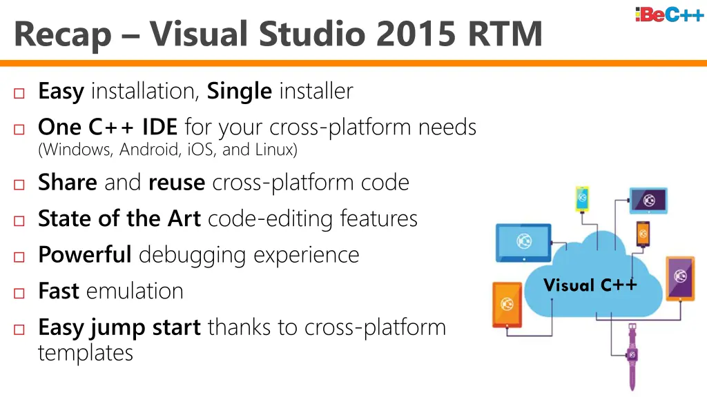 recap visual studio 2015 rtm