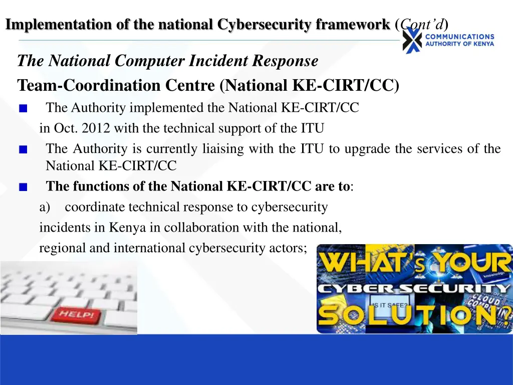 implementation of the national cybersecurity 1