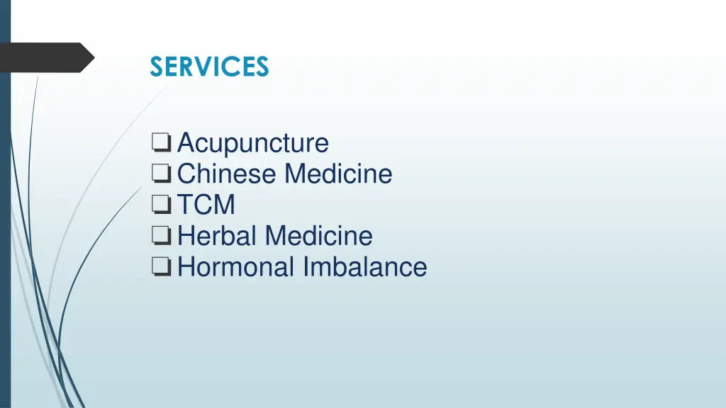 services