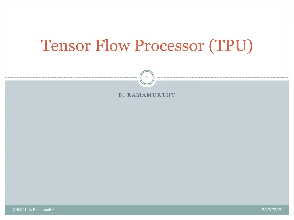 tensor flow processor tpu