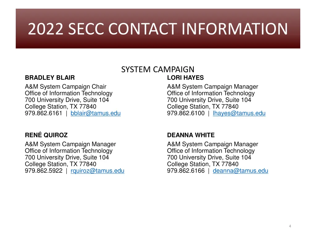 2022 secc contact information 1