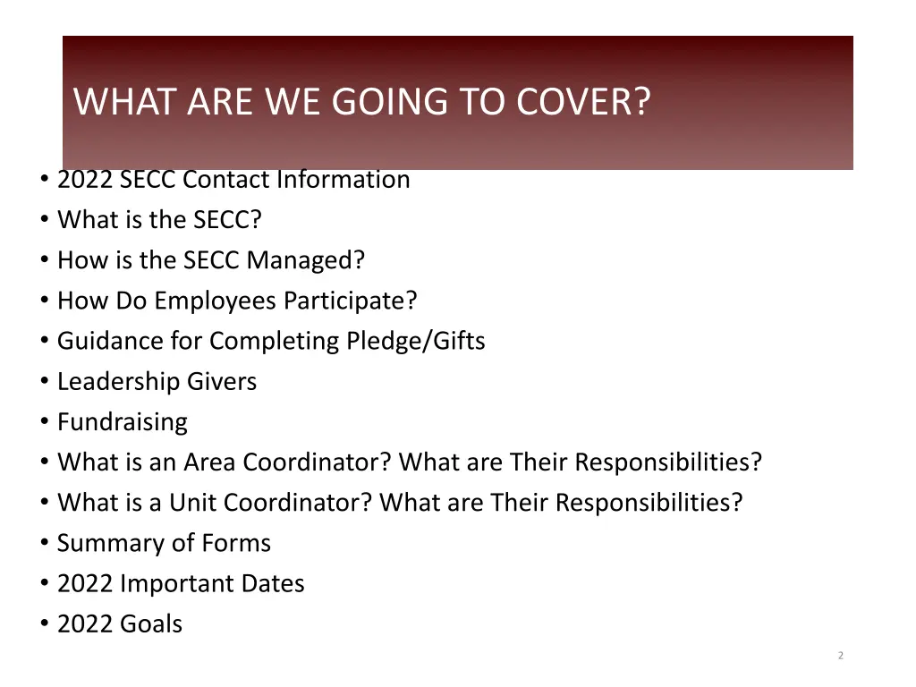 what are we going to cover