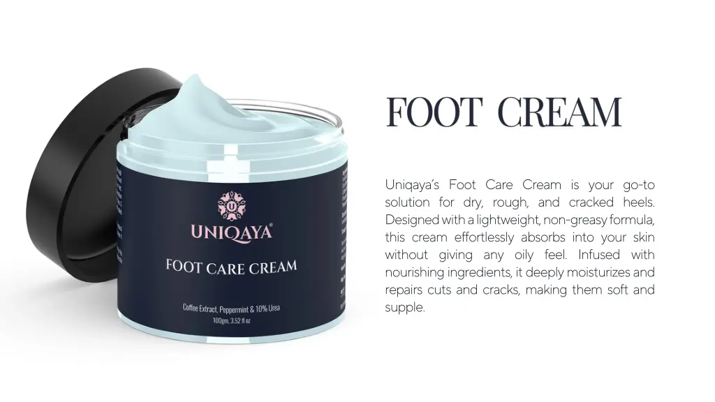 uniqaya s foot care cream is your go to solution