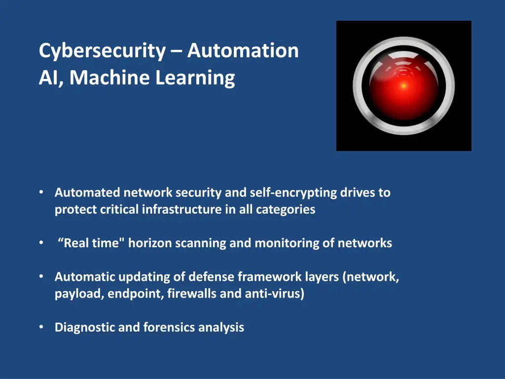 cybersecurity automation ai machine learning