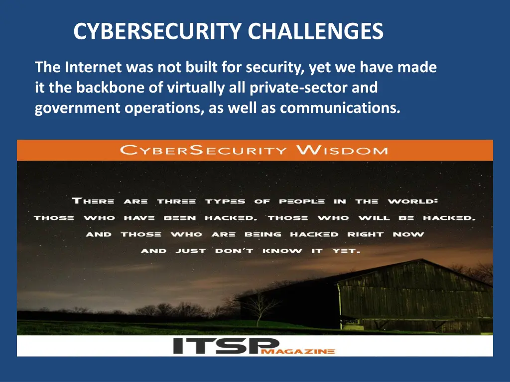 cybersecurity challenges 1