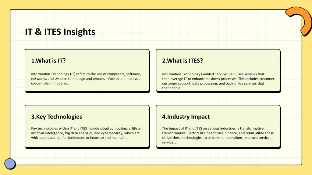 it ites insights