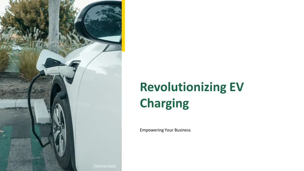 revolutionizing ev charging