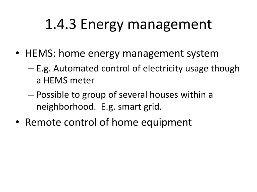 1 4 3 energy management