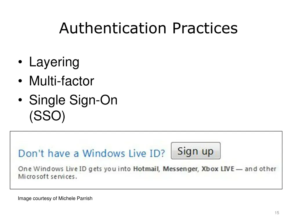 authentication practices