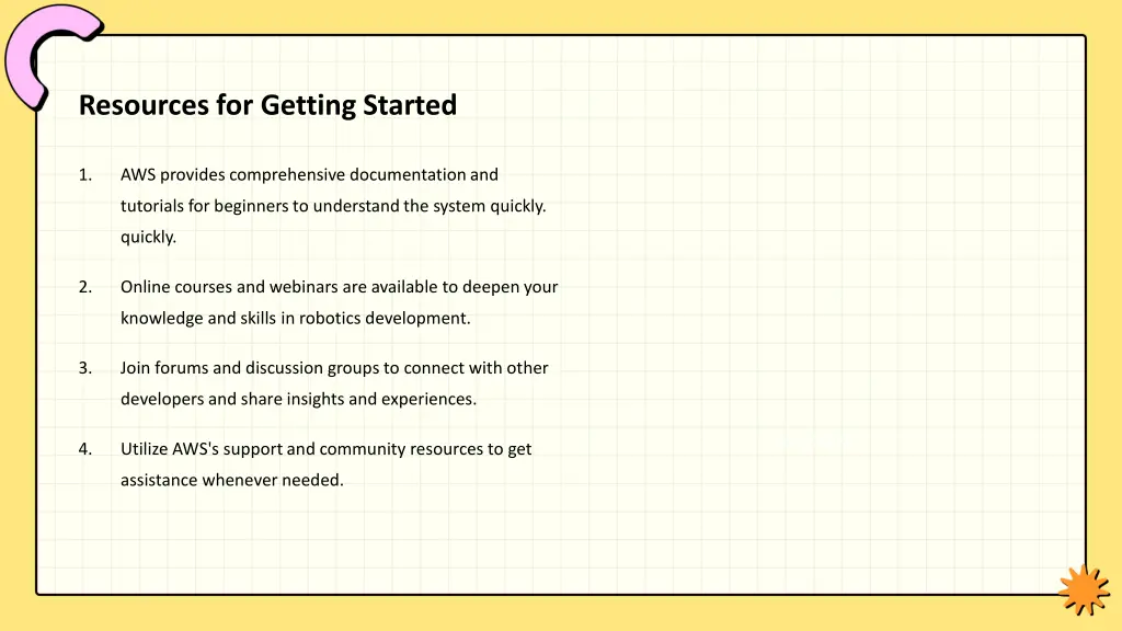 resources for getting started