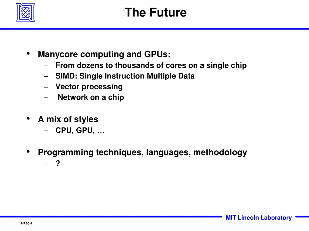 the future