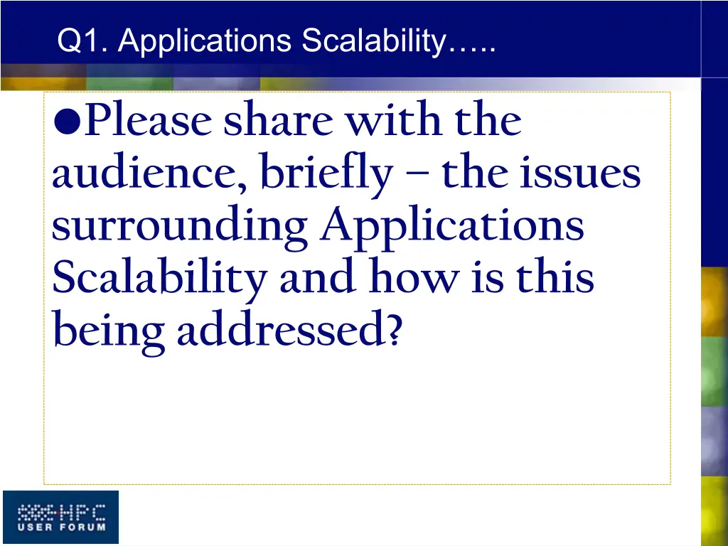 q1 applications scalability