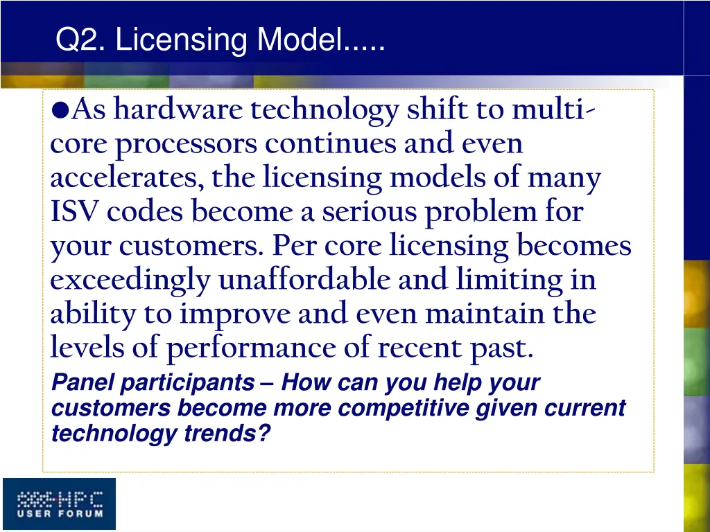 q2 licensing model