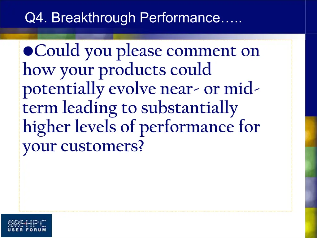 q4 breakthrough performance