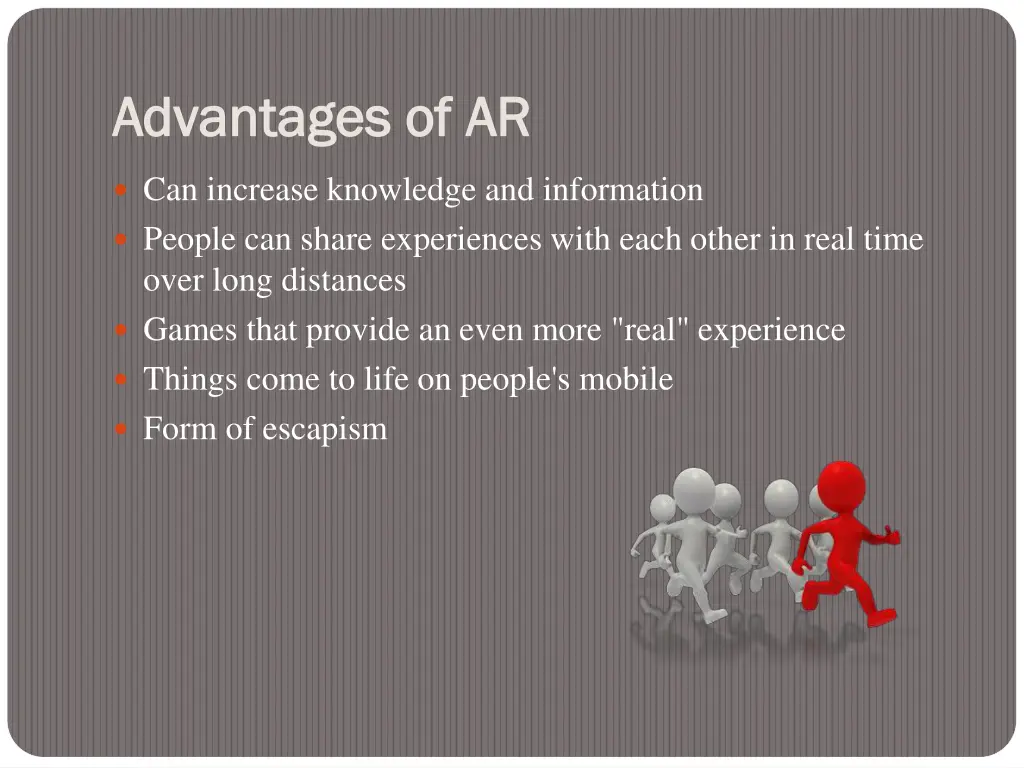 advantages of ar advantages of ar