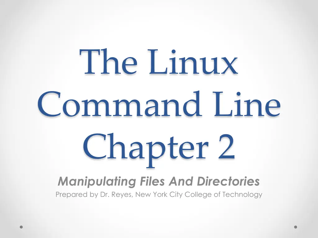 the linux command line chapter 2 manipulating