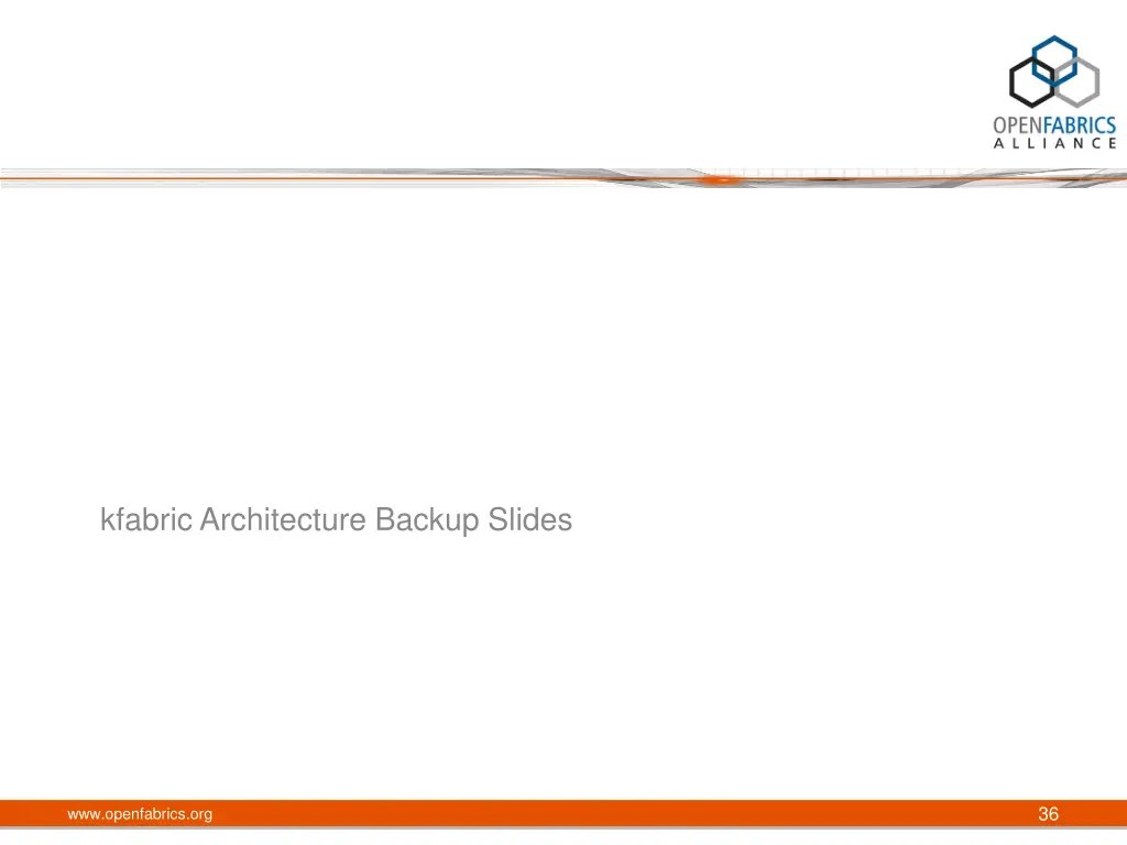 kfabric architecture backup slides