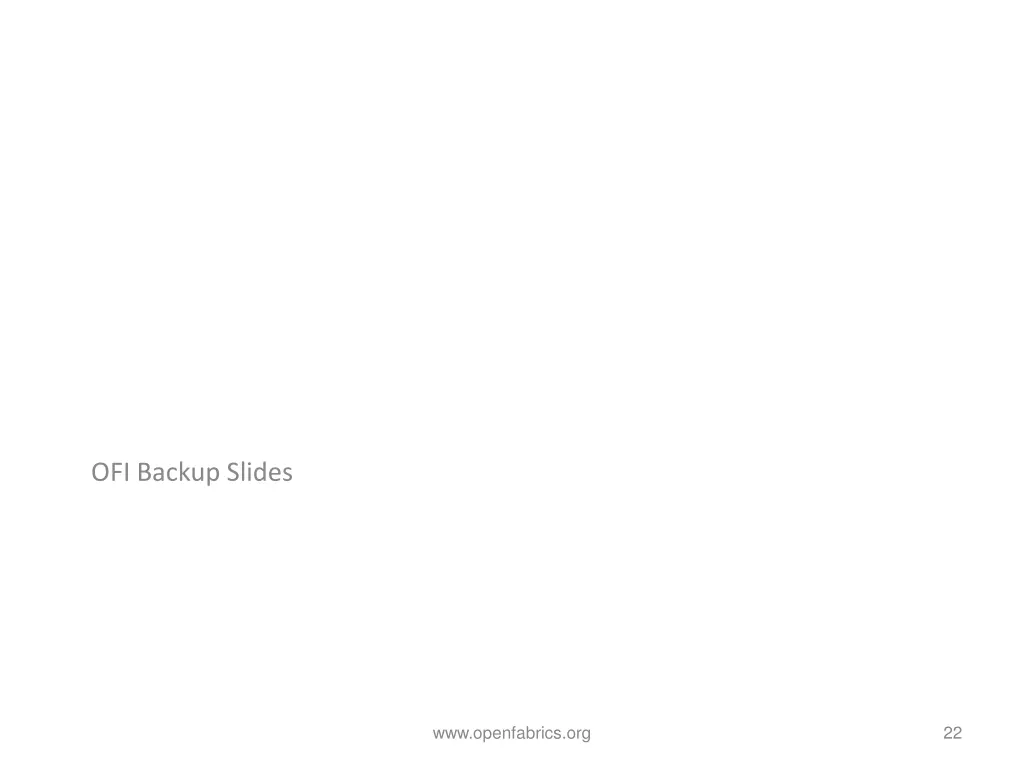 ofi backup slides
