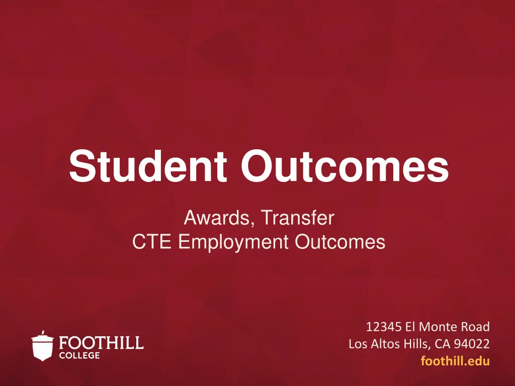 student outcomes 1