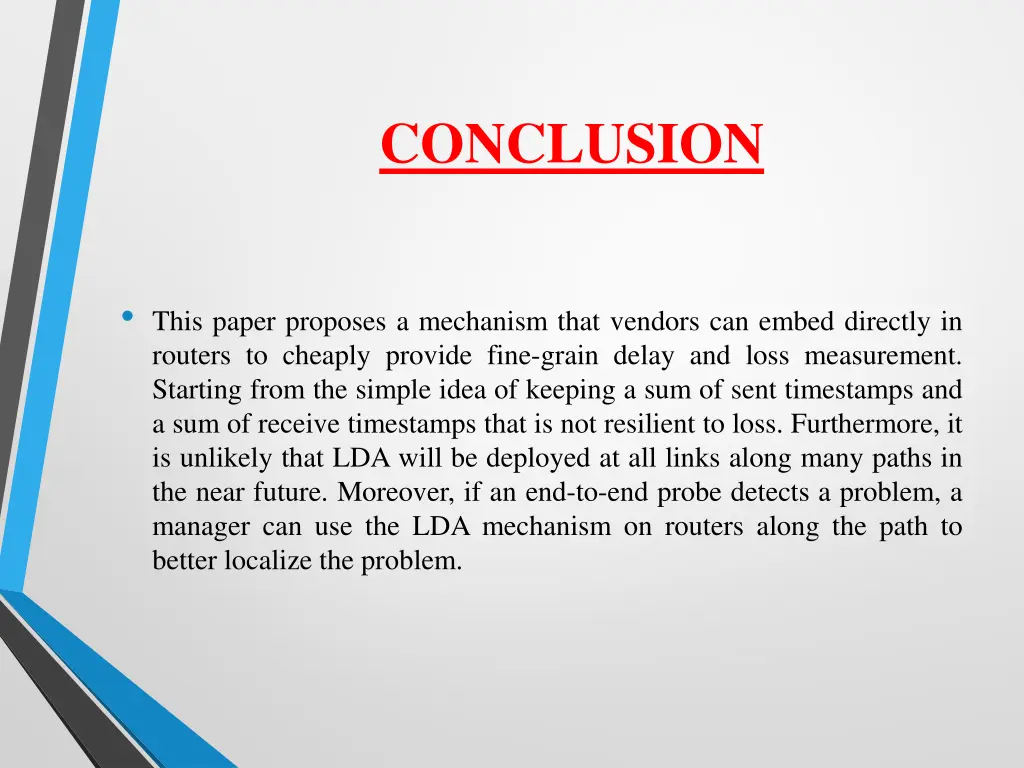 conclusion