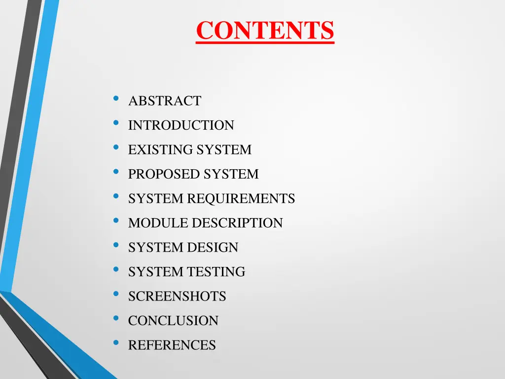 contents