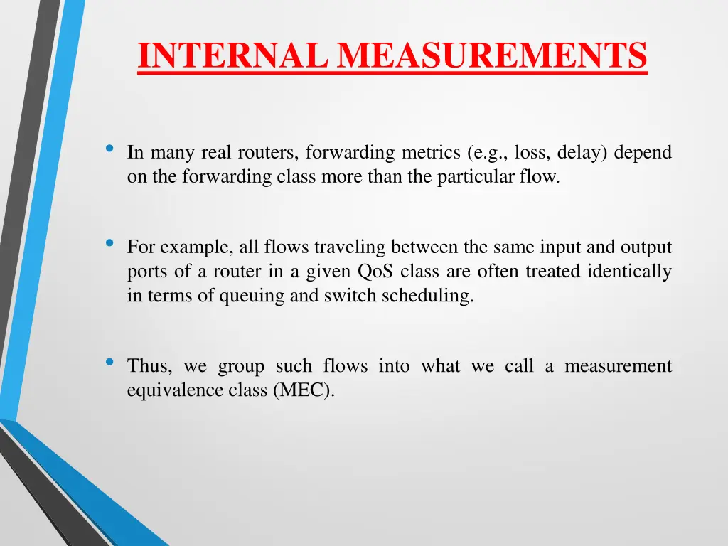 internal measurements
