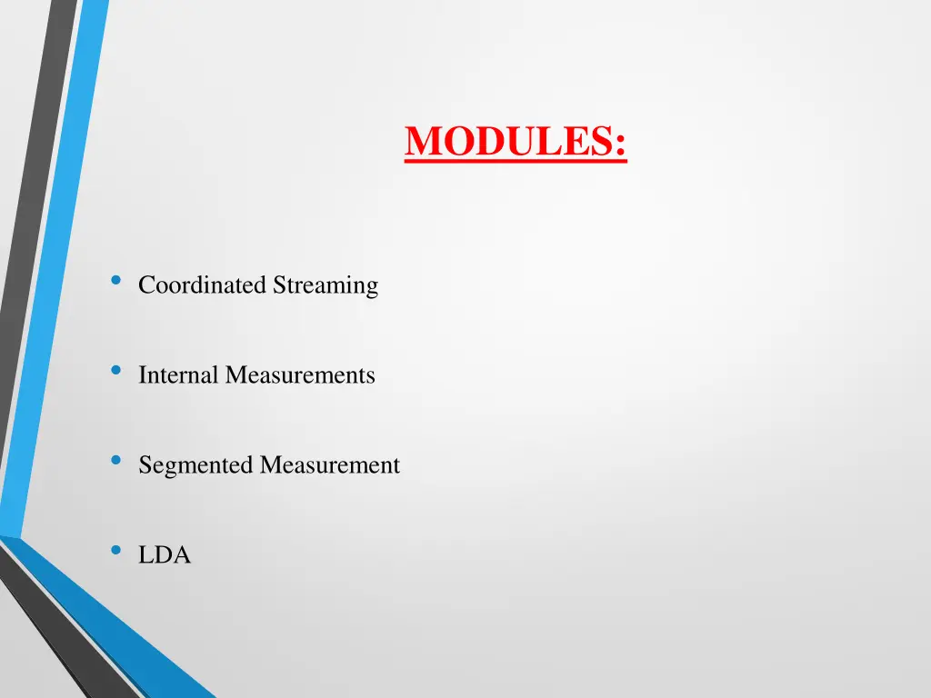 modules