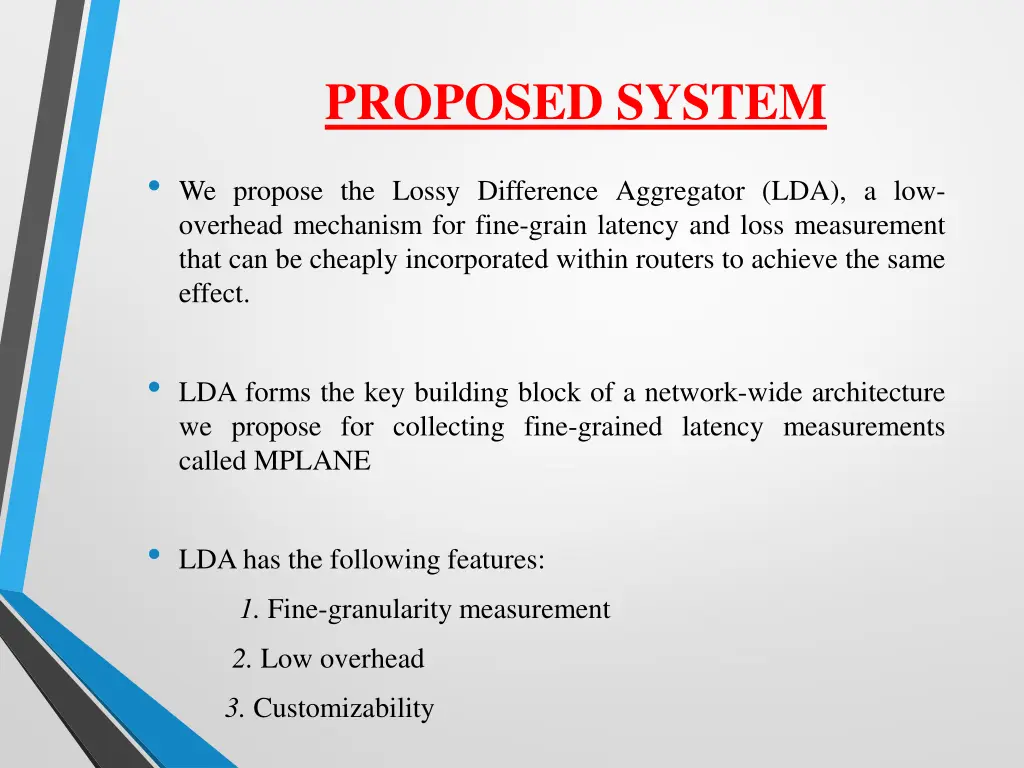 proposed system