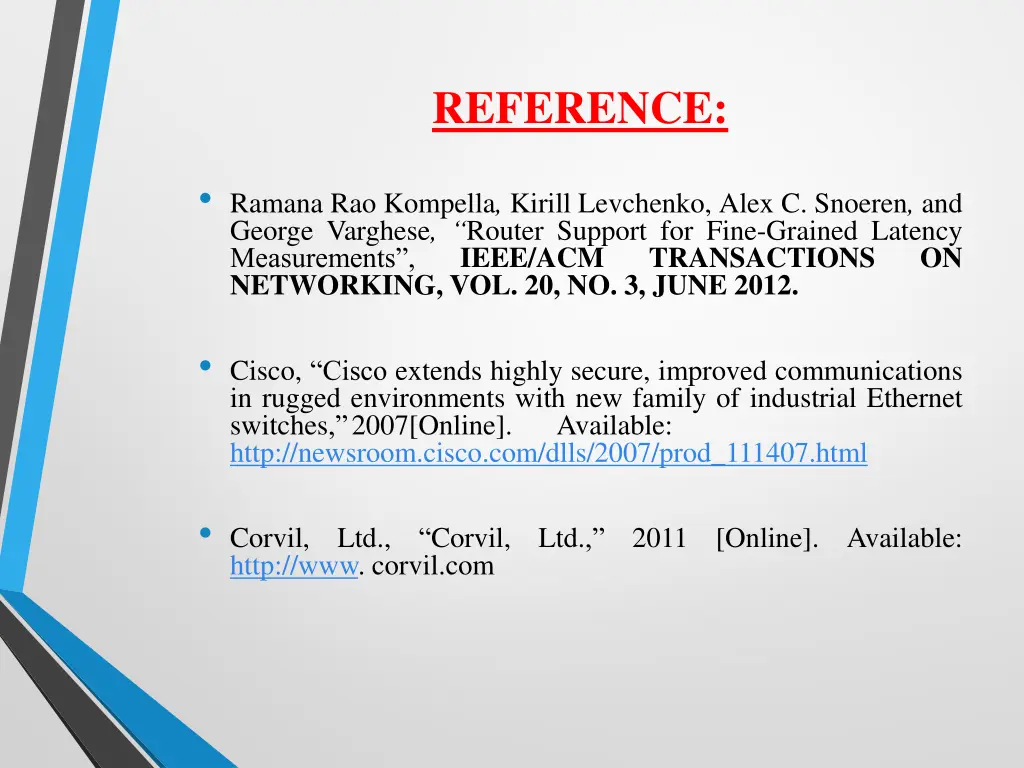 reference