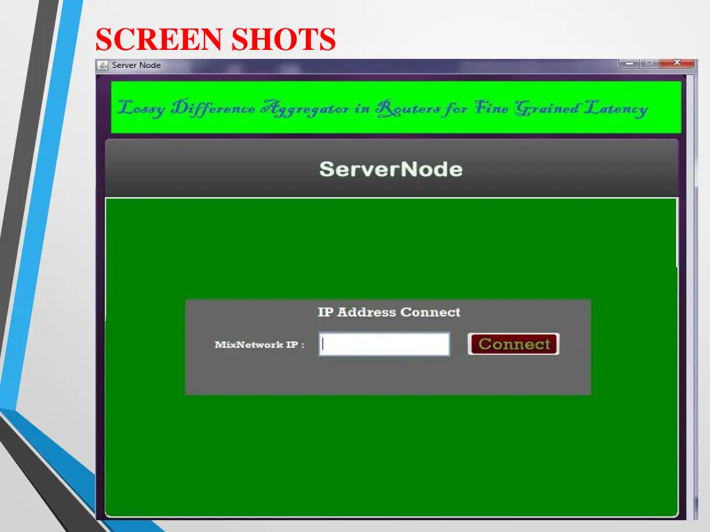screen shots