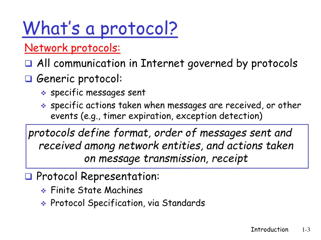 what s a protocol network protocols