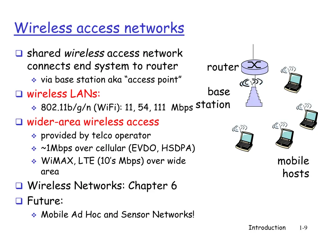 wireless access networks