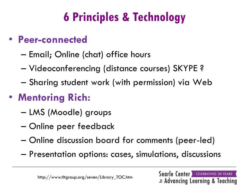 6 principles technology 1