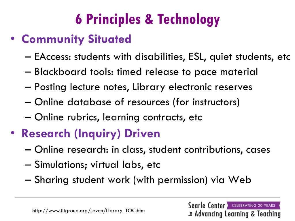 6 principles technology 2