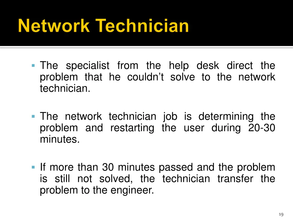 the specialist from the help desk direct