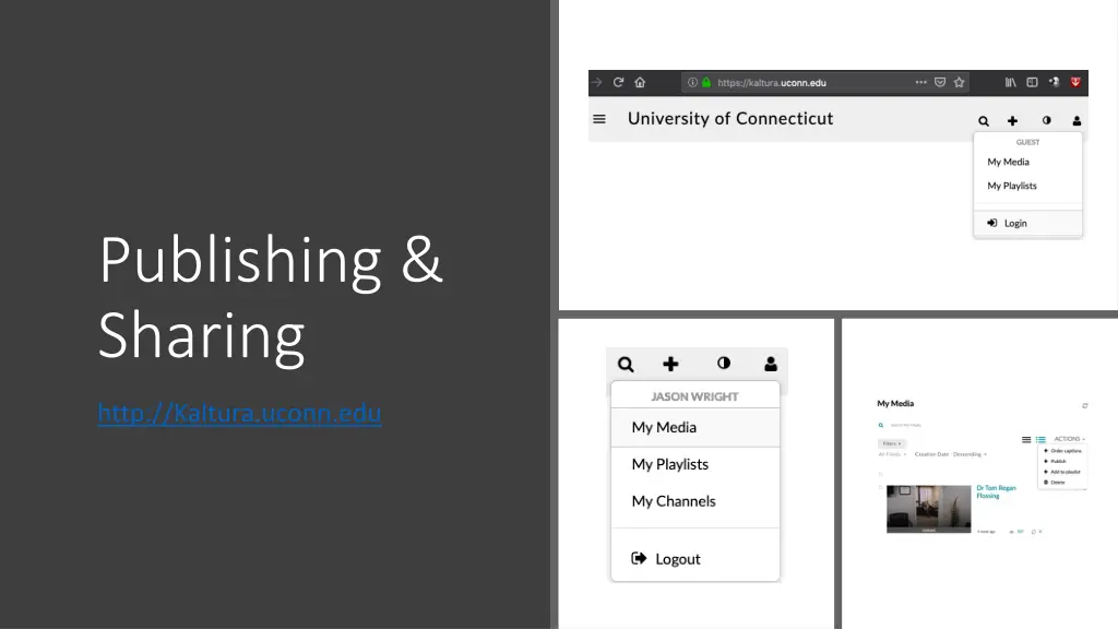 publishing sharing