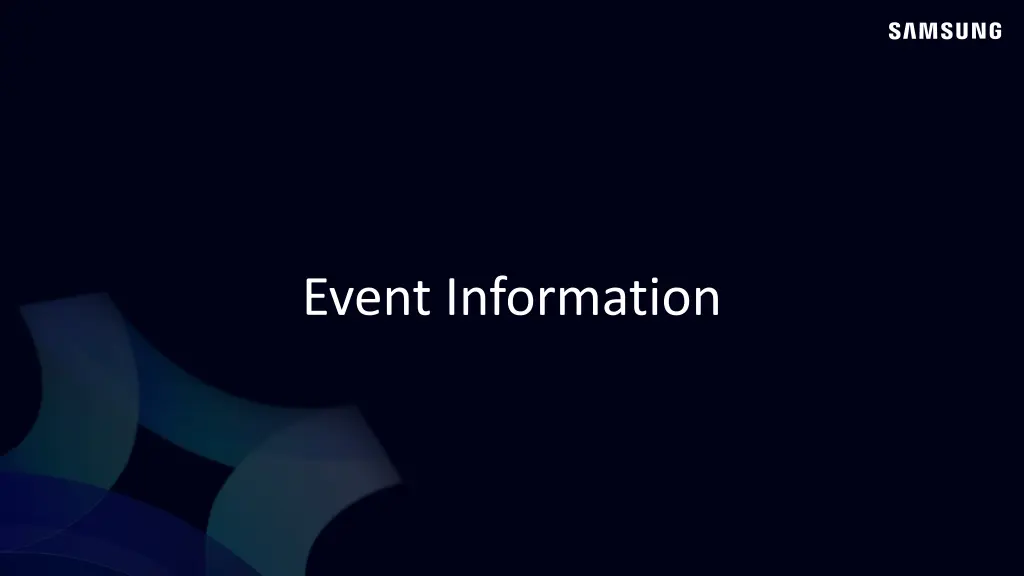 event information