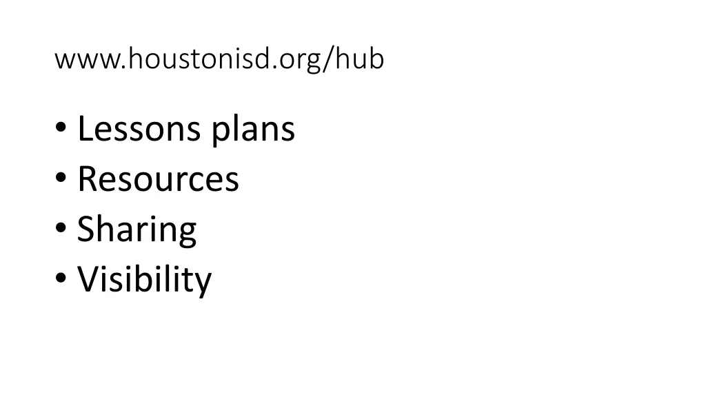 www houstonisd org hub