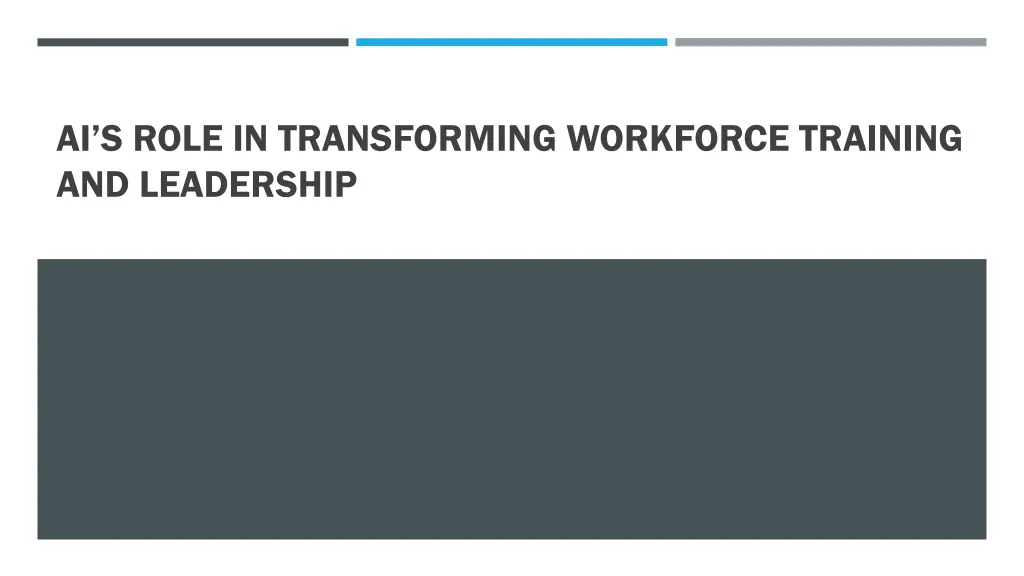 ai s role in transforming workforce training
