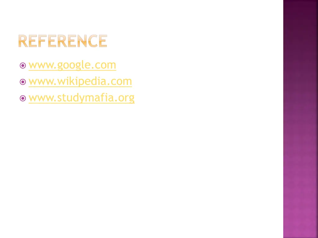 reference