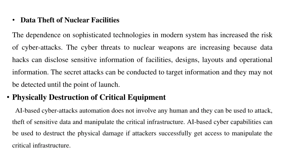 data theft of nuclear facilities