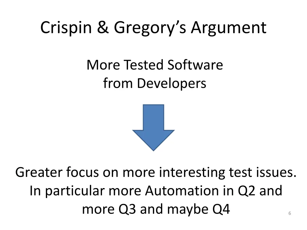 crispin gregory s argument