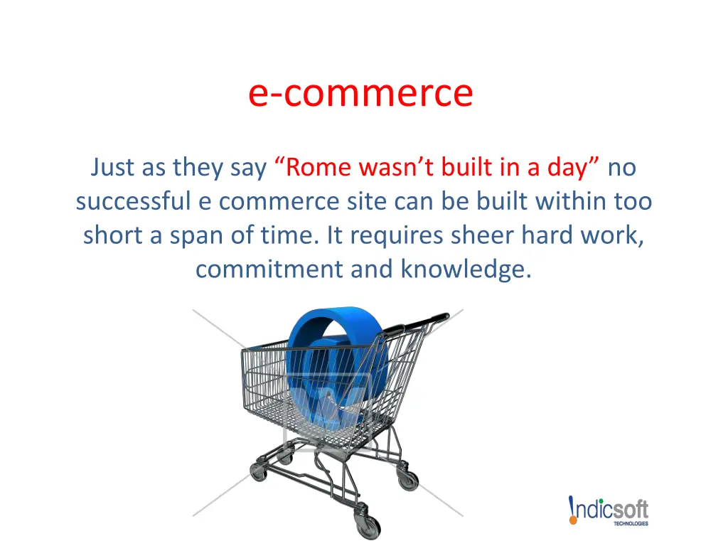 e commerce
